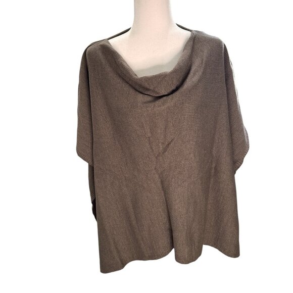NWT Ann Taylor Knit Ribbed Sweater Poncho | Size XS/S - Picture 2 of 8